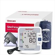 Máy đo huyết áp điện tự bắp tay Sinoheart - Có giọng nói tiếng việt BA-801
