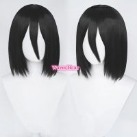 Bungo Stray Dogs Fyodor D Dostoevsky Short Black Cosplay Wigs Hair Heat Resistant Hair Cosplay Costume Wig + Free Wig Cap