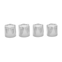 4PCS Aluminium RC Car Wheel Rim Center Cap Nut for 1/10 RC Crawler Axial SCX10 90046 TRX4 D90