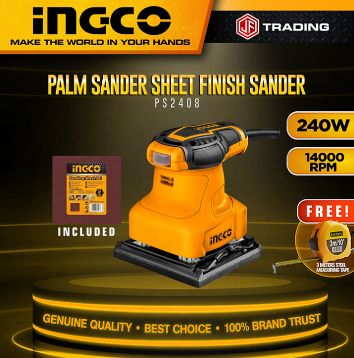 Ingco Palm Sander PS2408 Lazada PH