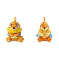 ของเล่นตุ๊กตาโปเกมอน Buizel Floatzel นั่งน่ารักตุ๊กตายัดไส้ต้นฉบับของขวัญ10เซนติเมตร