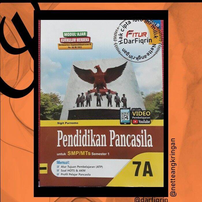 LKS Pendidkan Pancasila Kelas 7 Semester 1-SMP/MTs KURMER Kurikulum ...