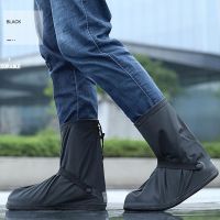 Woodrowo I.j Shop  Creative Waterproof Reusable Motorcycle Cycling Bike Rain Boot Shoes Covers Rainproof Thick Shoes Cover