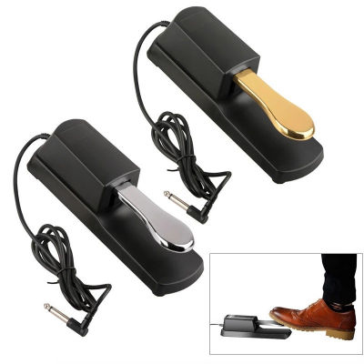 Sustain Pedal Damper แป้นเหยียบเปียโน แพดเดิ้ล ที่เหยียบ คันเหยียบพิมพ์ คีย์บอร์ด ออร์แกนไฟฟ้า Keyboard Piano Organ