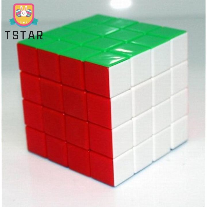 tstar-จัดส่งรวดเร็ว-เกมปริศนา4x4x4-4x-4รูบิก-stickerless-แบบโปร่งแสง
