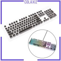 [Colaxi2] แป้นพิมพ์เล่นเกมทรงกลม Pbt สีดํา