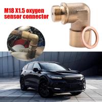 M18 X 1.5ฟองน้ำขัดถูไอเสีย90องศาแลมบ์ดา O2เซ็นเซอร์ออกซิเจน Spacer Extender