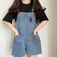 COD jfdss PIPIMOTHER Korean Wide Leg Denim Shorts and Suspenders Jeans