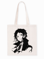 กระเป๋าผ้า Bungou Stray Dogs กระเป๋าผ้าพิมพ์ลาย กระเป๋าผ้าCotton 100%