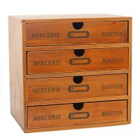 Storage Box Jewelry Box European-Style Wooden Storage Wedding Gift Makeup Storage Box