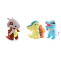 TAKARA TOMY PokemonTotodile Marowak Cyndaquil Plush Toys Cartoon Anime Peripl Stuffed Dolls Collection For children Toy