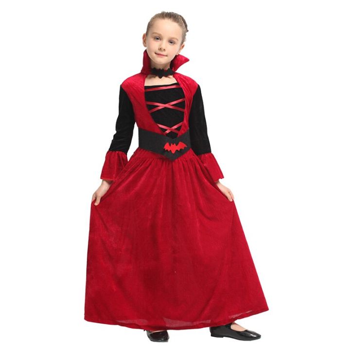 HUIHONSHE Halloween Costume For Kids Scary Girls Children Vampire Witch ...