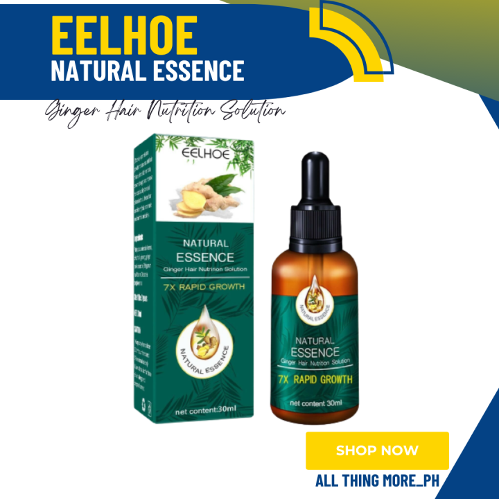 30ml Hair Oil Long Lifespan Moisturizing Safe Ginger Hair Nutrition