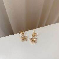 goldy flower - morning.earrings