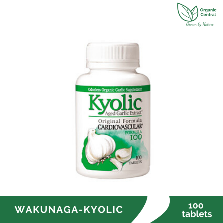 Kyolic Aged Garlic Extract Cardiovascular Formula 100 Lazada PH