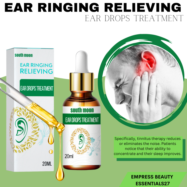 Ear Ringing Relieving Ear Drops Tinnitus Deafness Ear Swelling