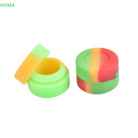 ?【Lowest price】HOMA 3 ml ซิลิโคนขี้ผึ้งขวดคอนเทนเนอร์ nonstick ผสมสีใหม่3 ml ขายส่งจำนวนมาก