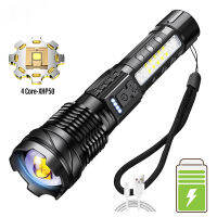 【การจัดส่งในประเทศไทย】ไฟฉายแรงสูง Ultrafire ไฟฉายเดินป่า ไฟฉาย P50 LED Zoom ได้ Flashlight รุ่นใหม่ บอดี้ใหญ่กว่าเดิม ไฟฉายพกพา LED ไฟฉายซูมได้ ไกลมาก สว่างมาก ไฟแรงมาก