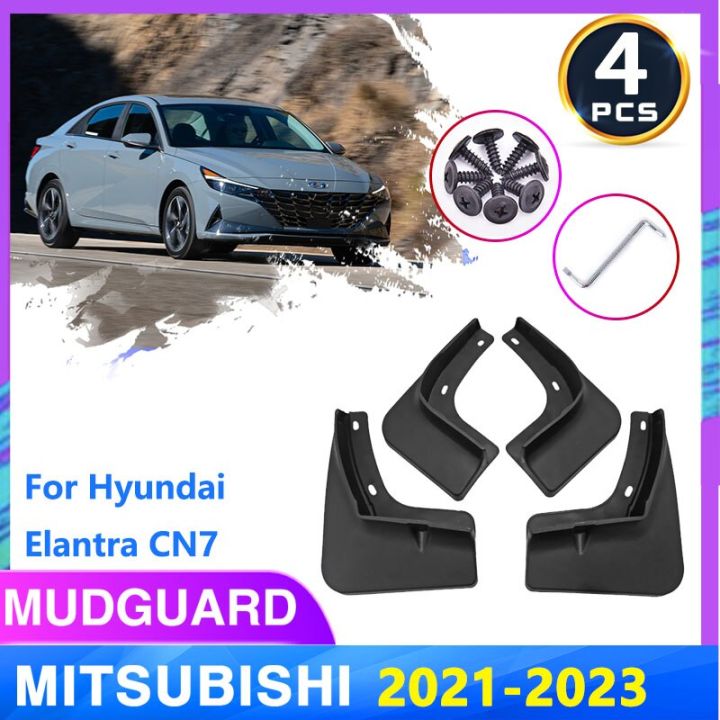 Mudguards For Hyundai Elantra CN7 2021~2023 Avante I30 Sedan Mudflap ...