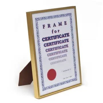 Metal Certificate Frame A4 - Best Price in Singapore - Oct 2023