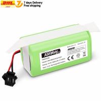 Aleaivy 14.4V 2600mAh Li-ion Rechargeable Replacement Battery Compatible with Ecovacs Deebot N79SN79DN622Eufy RoboVac 1111S （สต็อกสำเร็จรูป） agapi