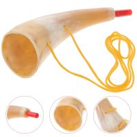 Horn Trumpet Viking Toy Party Kids Cheering Blowouts Instrument Prop Game Noisemaker Drinking Toys Noise Natural S Children Ox