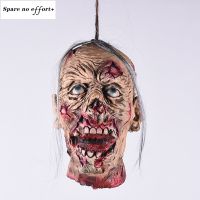 【YP】 Decoration Scary Bloody Prank Through Horror Props Fools Day