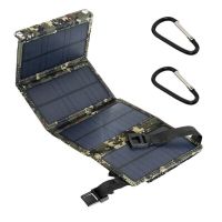 80W Foldable Solar Panel Charger Portable Power Bank Outdoor Camping Hiking Travel Waterproof USB Phone Charger Multi Purpose Wires Leads Adapters