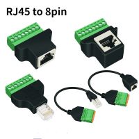 {:”》 “RJ45ซ็อกเก็ตสำหรับท่านชายหญิงถึง8ตำแหน่งขั้วต่อสกรู8Pin RJ 45พอร์ตเครือข่ายอะแดปเตอร์กับขั้วต่อแบบบล็อก8พิน