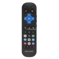 Remote Control Crc2204v Applicable To Roku Tv Multi-Brand Universal English Foreign Trade Models With Program Shortcut Keys