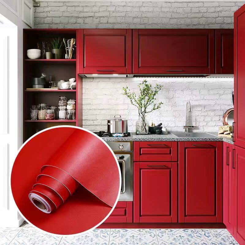 [All available] 60cmX5M New Mate Self Adhisive Thickened Wallpaper Cupboard Door Drawer Liner Cover Wall Sticker new kitchen waterproof cabinet paper