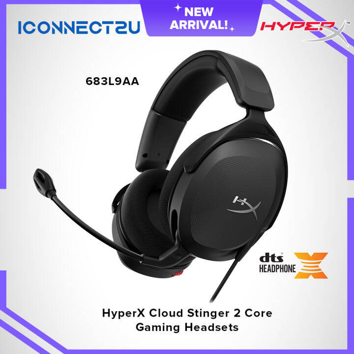 HyperX Cloud Stinger 2 Core Gaming Headset With DTX-S Headphone Spatial ...