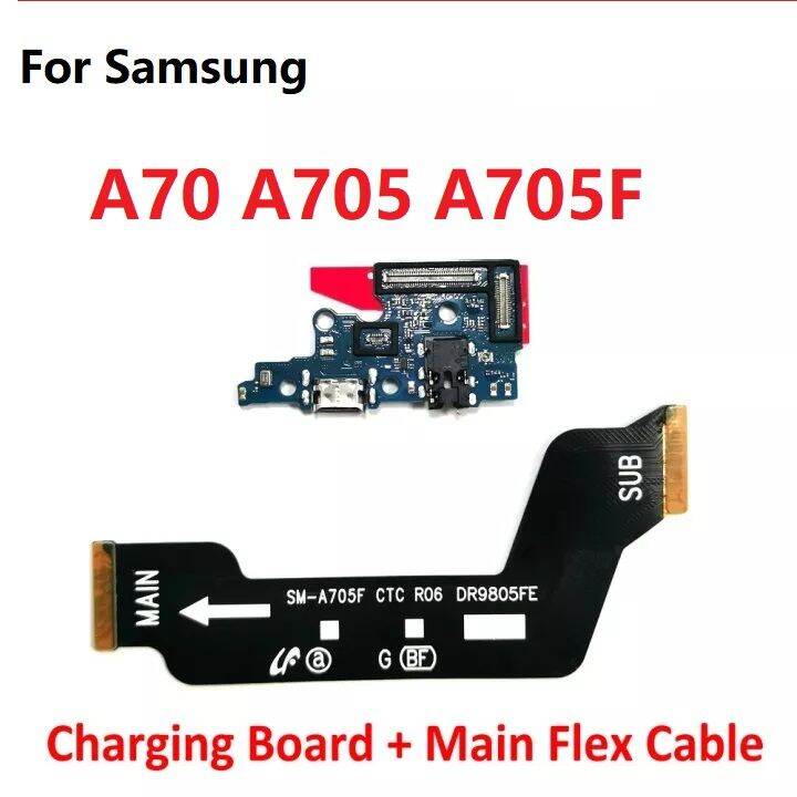 For Samsung A70 A705 A705F Original USB Charger Charging Dock Port