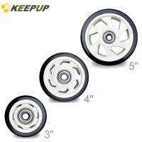 PU Replacement caster wheelswith double bearings3inch 4inch 5inch high load capacitywear resistance furniture wheels