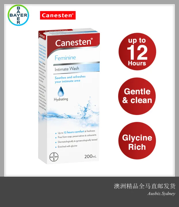 [Pre Order] Bayer Canesten Feminine Intimate Wash 200 mL (Made in