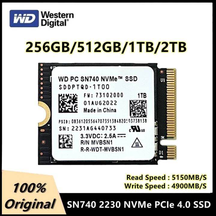 最大15%OFFクーポン WD SN740 新正規品WD 2TB P41 M.2 SSD M.2 SN740