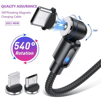 [spot goods66]แม่เหล็กติดโทรศัพท์แบบหมุนได้เคเบิลไมโคร Usb 540 - Aliexpress