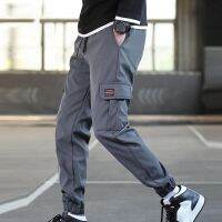 【CC】►▧◙  Men Pants Bottoms Loose Washable Mid Rise  Streetwear