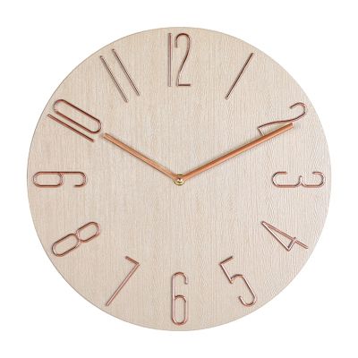 Simple Wall Clock 12 Inch Living Room Home Wall Clock Clock Watch Fashion Bedroom Wall Clock