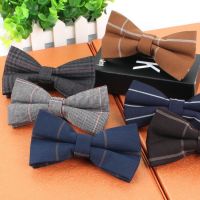 New style mens cotton bow tie Korean fashion casual solid color bow tie bow tie gentleman bow tie manufacturer wholesale Boys Clothing