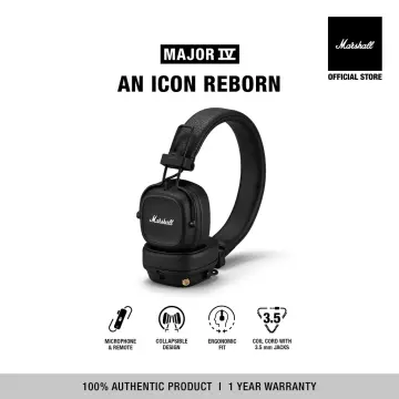 Shop Marshall Major Iv Bluetooth Black with great discounts