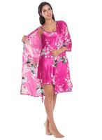 แฟชั่นผู้หญิงฤดูร้อน MINI kimono Robe Lady เรยอนชุดอาบน้ำ yukata Nightgown ชุดนอนชุดนอน S pijama mujer ขนาด M-XL