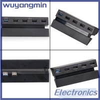 Wuyangmin ฮับ USB ขยายตัวแยกตัวควบคุมเครื่องชาร์จความเร็วสูงสูง5พอร์ตสำหรับ PS4 3.0