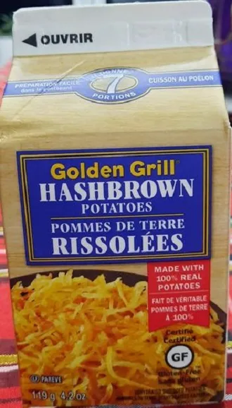 NEW and ORIGINAL - Golden Grill Hasbrown Potatoes, 119g | Lazada PH