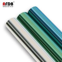 Window Tint Film One Way Mirror Film for Privacy Car Self-Adhesive Home Glass Tinted Solar UV Protection Heat Control for Office Window Sticker and Fi