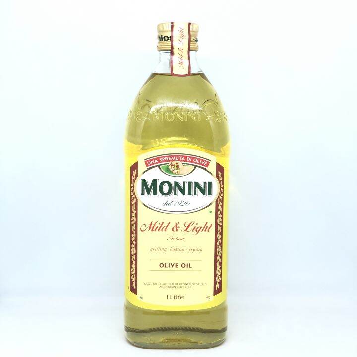 น้ำมันมะกอก Monini Anfora ขนาด1000ml รุ่น (Mild&Light) 1L | Lazada.co.th