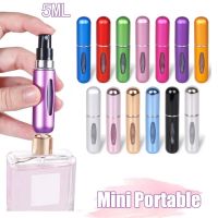 ☏☊✸ 5ml Portable Mini Refillable Perfume Bottle With Spray Scent Pump Travel Empty Cosmetic Containers Spray Atomizer Bottle