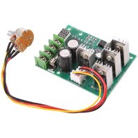 DC 6-60V 30A Adjustable LED Digital Motor Speed Regulator PWM DC Motor Speed Controller 12V 24V 36V 48V