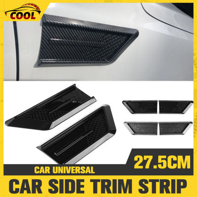 【Fit All Cars】Car Side Vent Air Intake Hood Scoop Vent Valve Cover สติกเกอร์เปลี่ยนรถยนต์สำหรับ Toyota Hyundai Honda Ford