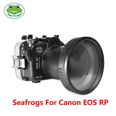Seafrogs Professionalกางเกงในดำน้ำการถ่ายภาพ40Mโครงครอบกล้องสำหรับCanon EOS RP